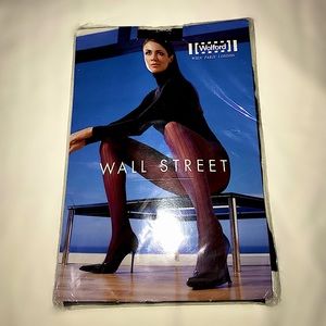 black and white striped tights